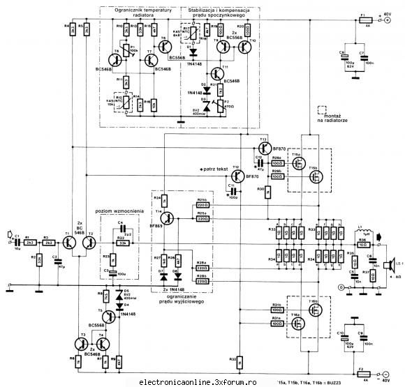 aaf mosfet audio mosfet schematic diagram